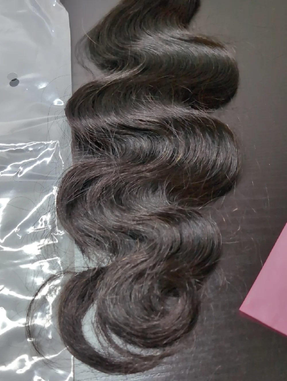 18 Inch Real Human Hair Weave One Bundle Body Wave Hair Extensions Natural Black